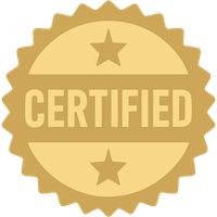 Certification badge